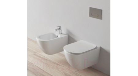 Унитаз подвесной с инсталляцией Ideal Standard Tesi T007901 + T352701 + KDI-0000018 + INS-0000012