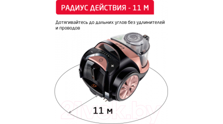 Пылесос Arnica Tesla Premium ARN36R / ET14300 (розовый)