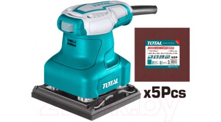 Вибрационная шлифовальная машина TOTAL TF2231106 (6925582186956)