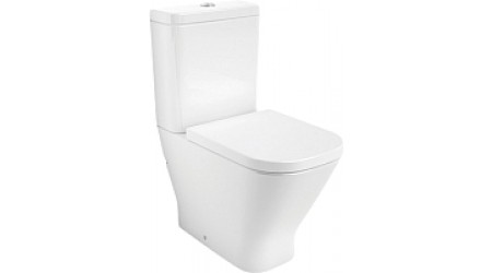 Унитаз напольный Roca The Gap CleanRim (34273700H+341730000+801732004)