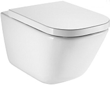 Унитаз подвесной Roca The Gap Clean Rim A34647L000