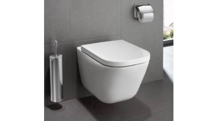 Унитаз подвесной Roca The Gap Clean Rim A34647L000+A801472003