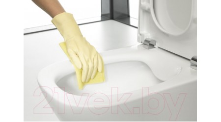 Унитаз подвесной Roca The Gap Clean Rim A34647L000+A801472003