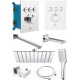 Душевая система Rubineta Thermo-3F-Olo(SQ) / 625040