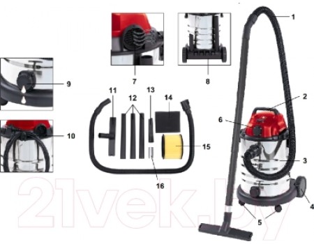 Пылесос Einhell TH-VC 1930 SA ( 2342190)
