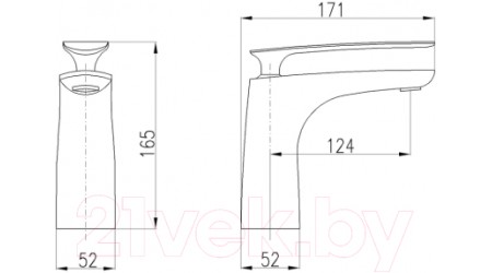 Смеситель Slezak RAV Tigris TG126.5 