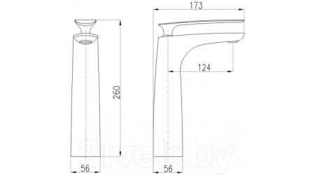Смеситель Slezak RAV Tigris TG130.5 