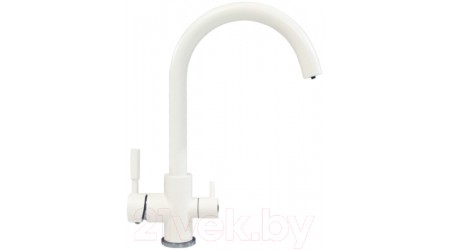 Смеситель Tolero Элара Дуо (белый) 