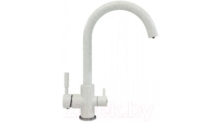 Смеситель Tolero Элара Дуо (серый металлик) 