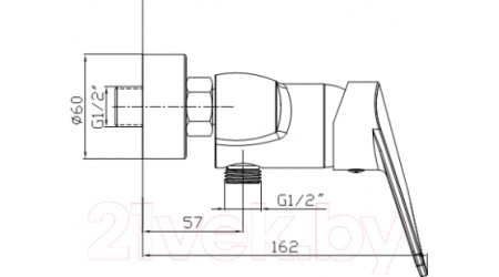 Смеситель Armatura Topaz 4016-010-00 