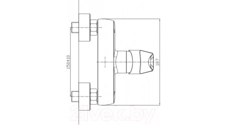 Смеситель Armatura Topaz 4016-010-00 