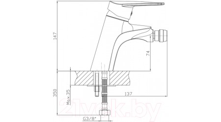 Смеситель Armatura Topaz 4017-015-00 