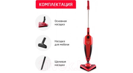 Вертикальный пылесос Arnica Tria Pro / ET13310 (красный)