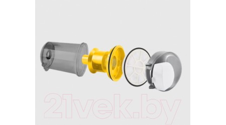 Пылесос Timberk T-VCC-121 (желтый)