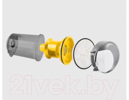 Пылесос Timberk T-VCC-121 (желтый)