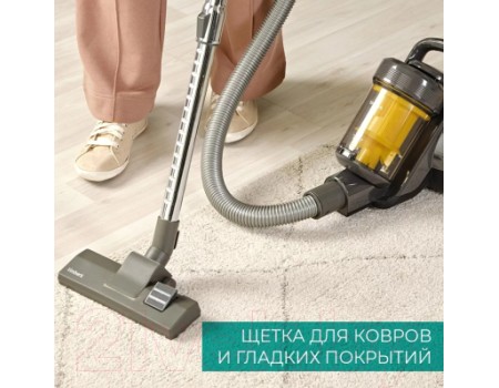 Пылесос Timberk T-VCC-121 (желтый)