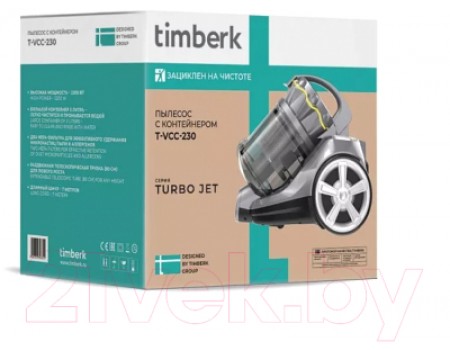 Пылесос Timberk T-VCC-230 (серый)