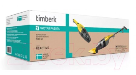 Вертикальный пылесос Timberk T-VCH-40 (желтый)
