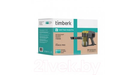 Вертикальный пылесос Timberk T-VCH-50 (желтый)