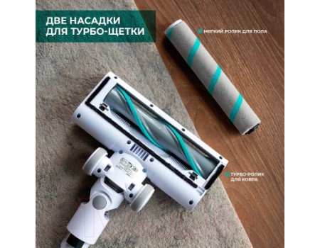Вертикальный пылесос Timberk T-VCH-75 (белый)