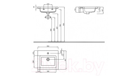 Умывальник Kolo Twins L51950000