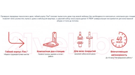 Вертикальный пылесос Tefal TY1239WO