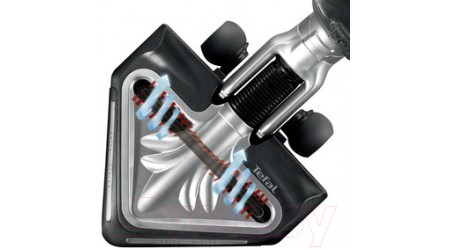 Вертикальный портативный пылесос Tefal TY8970RO