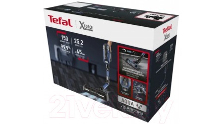 Вертикальный пылесос Tefal TY98C0WO