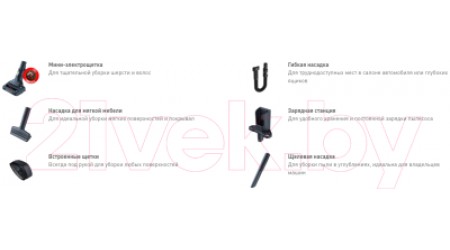 Вертикальный пылесос Tefal TY99F1WO