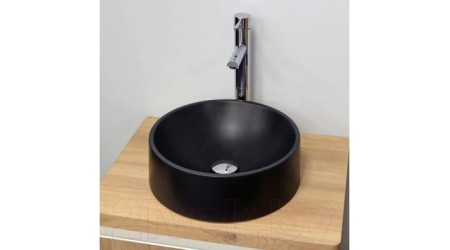 Умывальник Formastone Уно UN38G405 (черный)