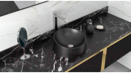 Умывальник Formastone Уно UN38G405 (черный)