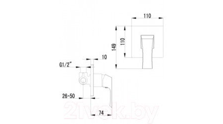 Смеситель LEMARK Unit LM4523C 