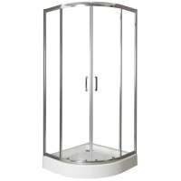 Душевой уголок BelBagno Uno-195-R-2-80-C-Cr