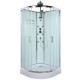 Душевая кабина BelBagno UNO-CAB-R-2-80-C-Cr
