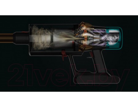 Вертикальный пылесос Dyson V15 Detect Absolute Gold (447000)