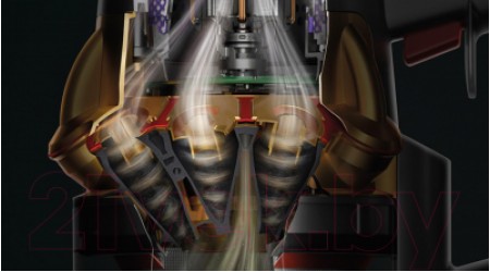 Вертикальный пылесос Dyson V15 Detect Absolute Gold (447000)