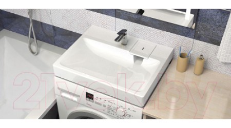 Умывальник Marrbaxx Стайл V50D1 (с кронштейном, без сифона, белый)