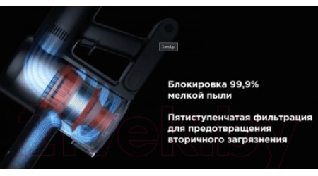 Вертикальный пылесос Xiaomi Vacuum Cleaner G10 Plus B207 / BHR6179EU