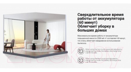 Вертикальный пылесос Xiaomi Vacuum Cleaner G9 Plus B206 / BHR6185EU