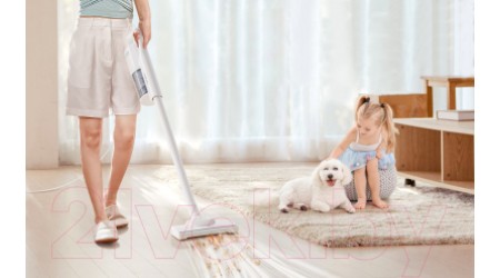Вертикальный пылесос Leacco Vacuum Cleaner S10 (белый)