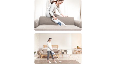 Вертикальный пылесос Leacco Vacuum Cleaner S10 (белый)