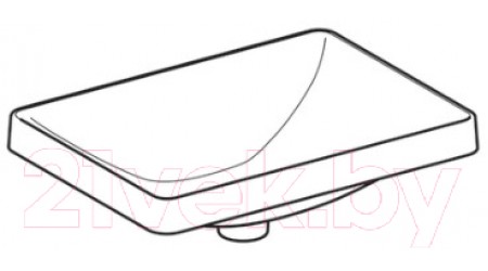 Умывальник Geberit VariForm 500.738.01.2