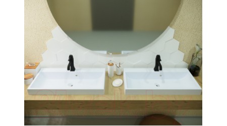 Умывальник Miraggio Varna Matt 1000