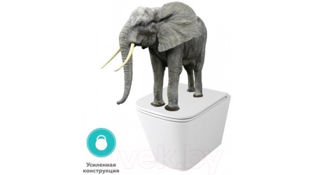 Унитаз подвесной OWL 1975 Vatter Ruta-H Mini OWLT190403S (с сиденьем DP микролифт)