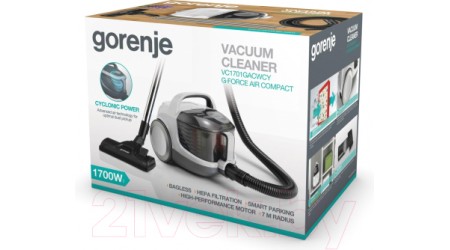 Пылесос Gorenje VC1701GACWCY