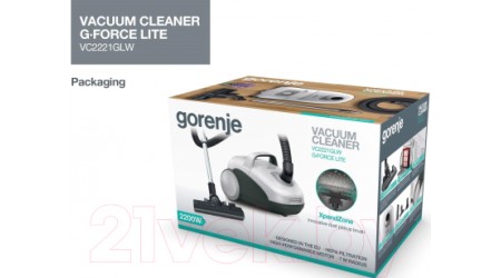 Пылесос Gorenje VC2221GLW