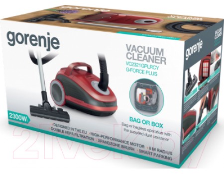 Пылесос Gorenje VC2321GPLRCY