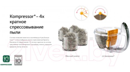 Пылесос LG VC73189NHTS