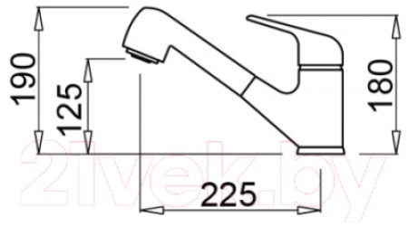 Смеситель Elleci Venere (Avena G51) 