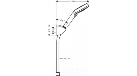 Душевой гарнитур Hansgrohe Vernis Blend 26273000